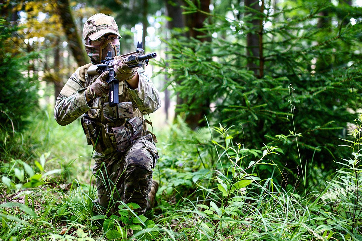 Airsoft na Airsoft táboře 2024