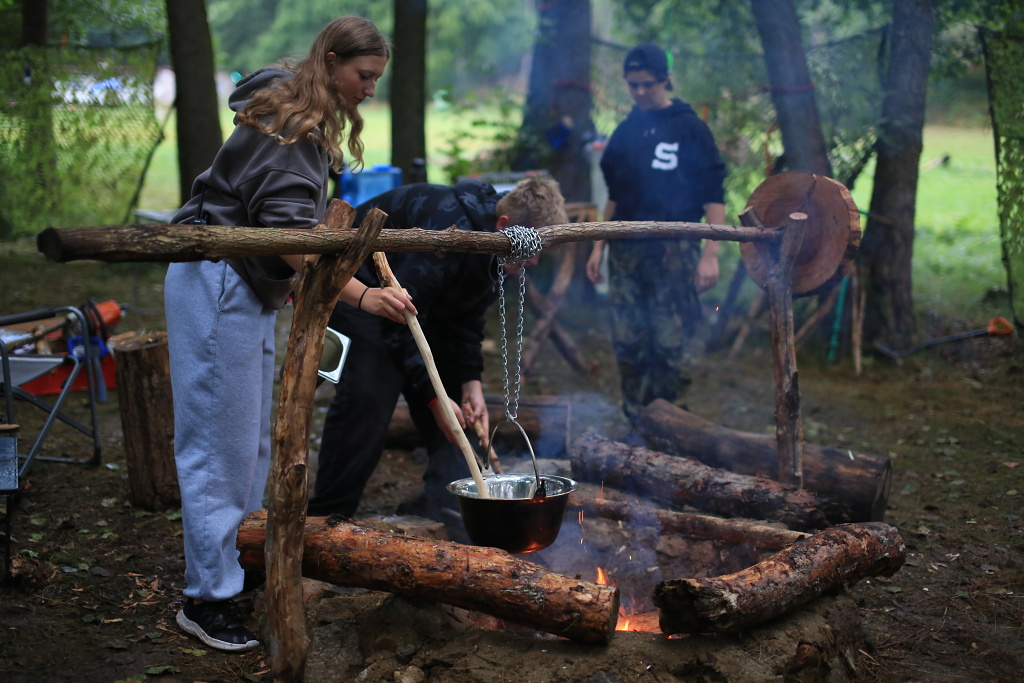 Z výcviku přežití čety Survival Siera