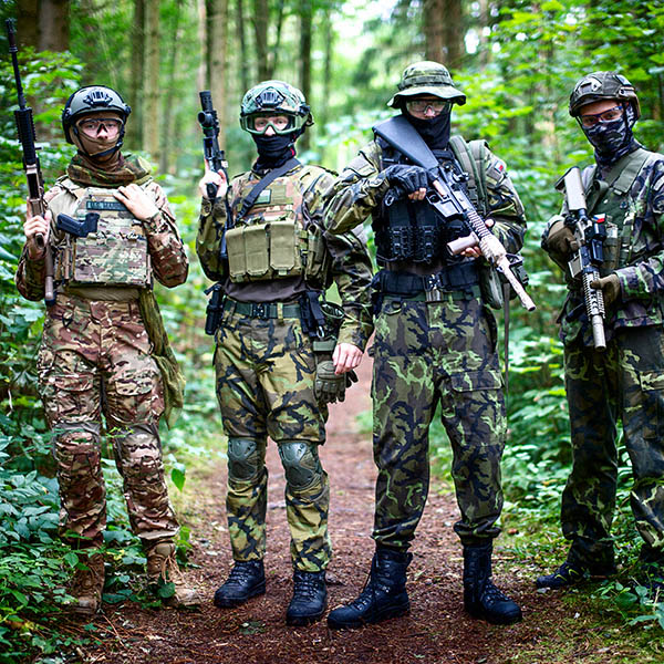 Airsoft tábor Vojenská akademie